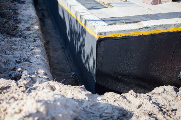 Professional Interior Drainage System technician working in Roselle, IL